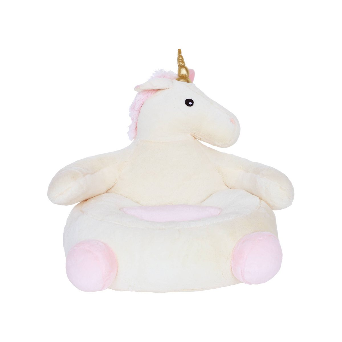 Fauteuil licorne pour enfant LULU rose / blanc, SWEEEK