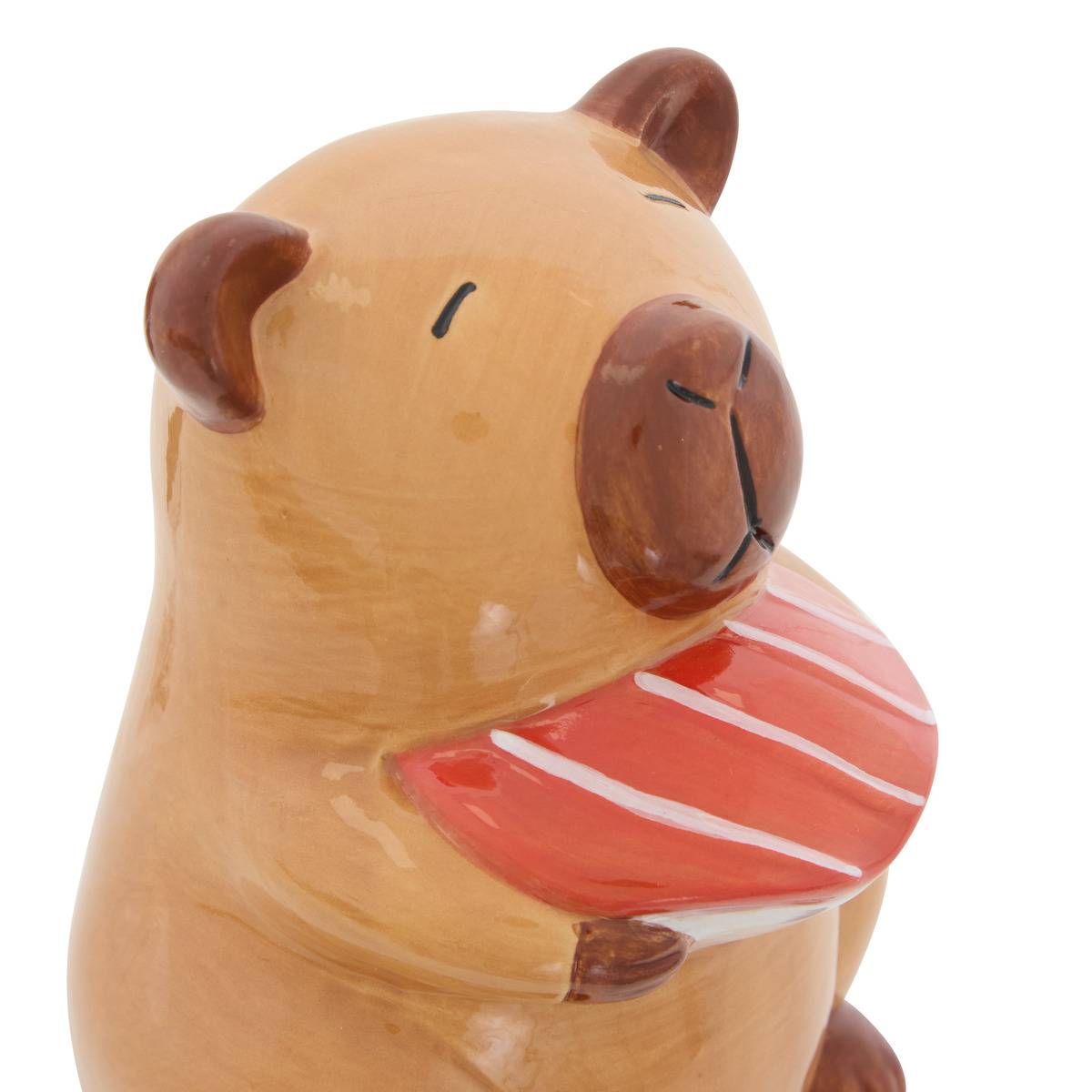 Tirelire pour enfant CAPY marron, ATMOSPHERA FOR KIDS