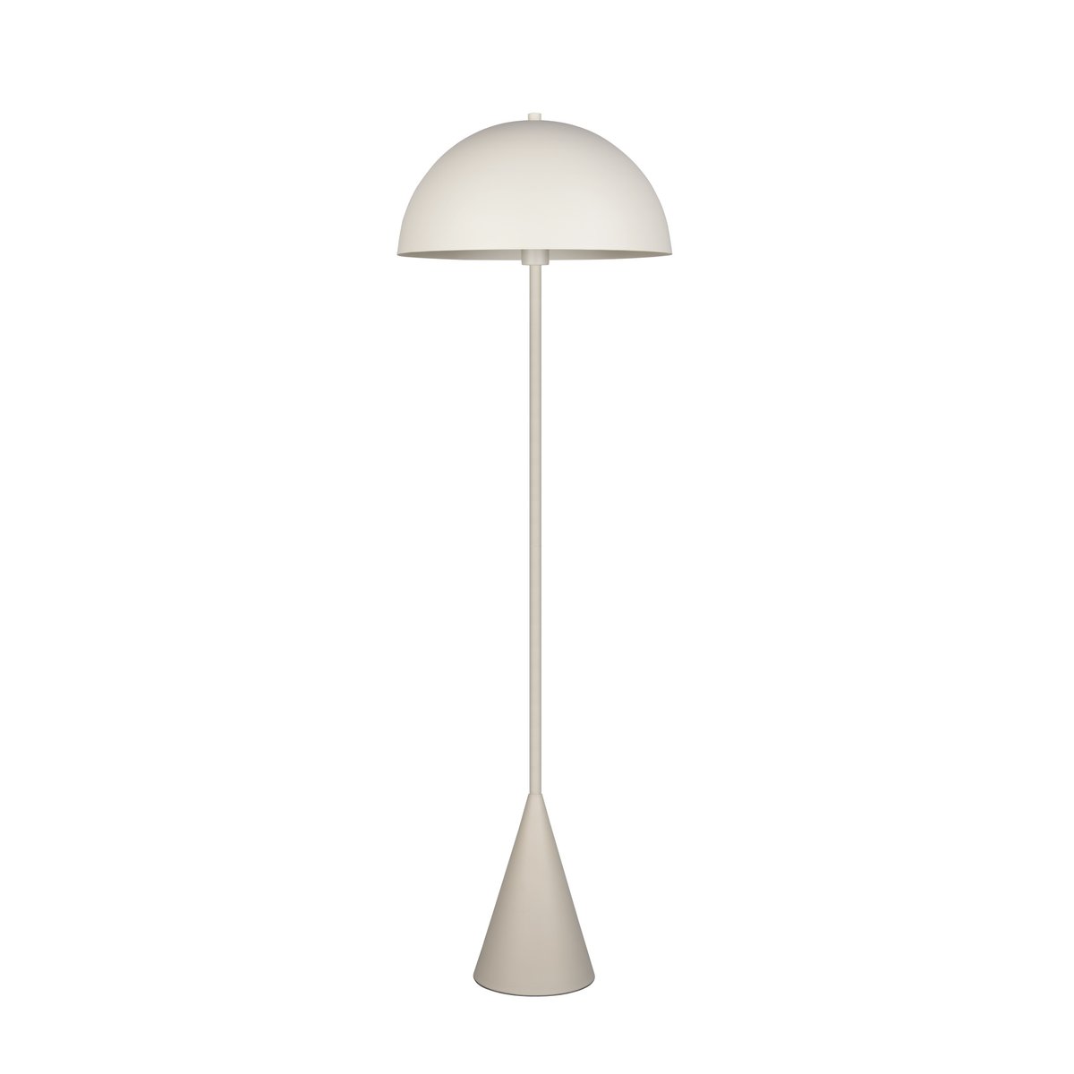 Lampadaire design en métal, ALFIE gris, TRIO