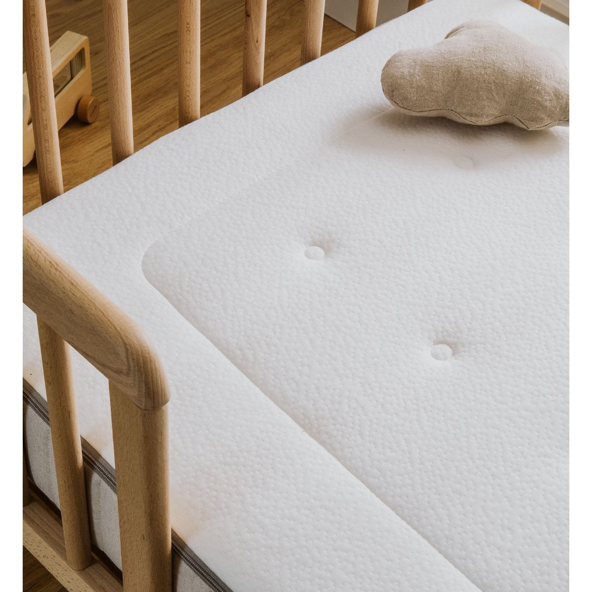 Matelas Bébé EVO R blanc, KADOLIS
