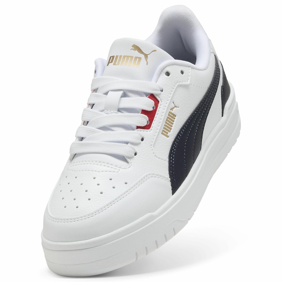 Baskets Shuffle Downtown Lo blanc/bleu marine/rouge, PUMA