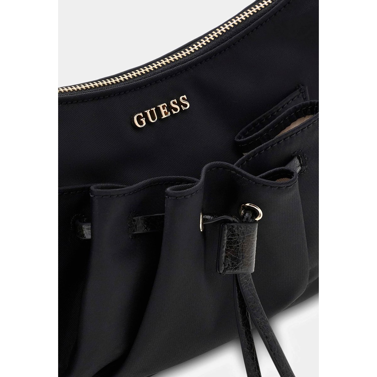 Mini Sac À Épaule Theodora noir, GUESS