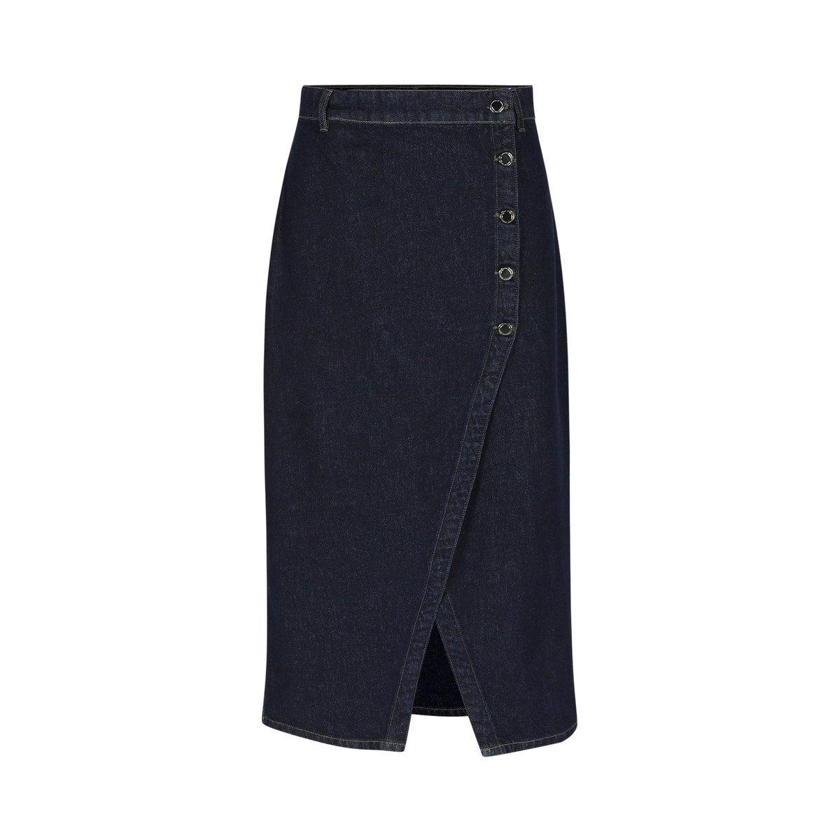Jupe crayon en jean dark blue, LOLALIZA