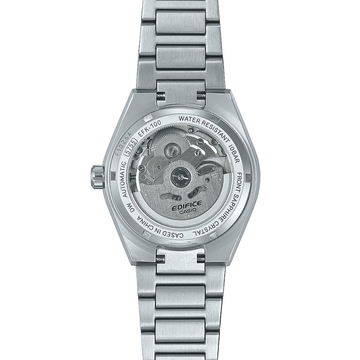 Montre Analogique  EDIFICE argenté noir argenté, CASIO