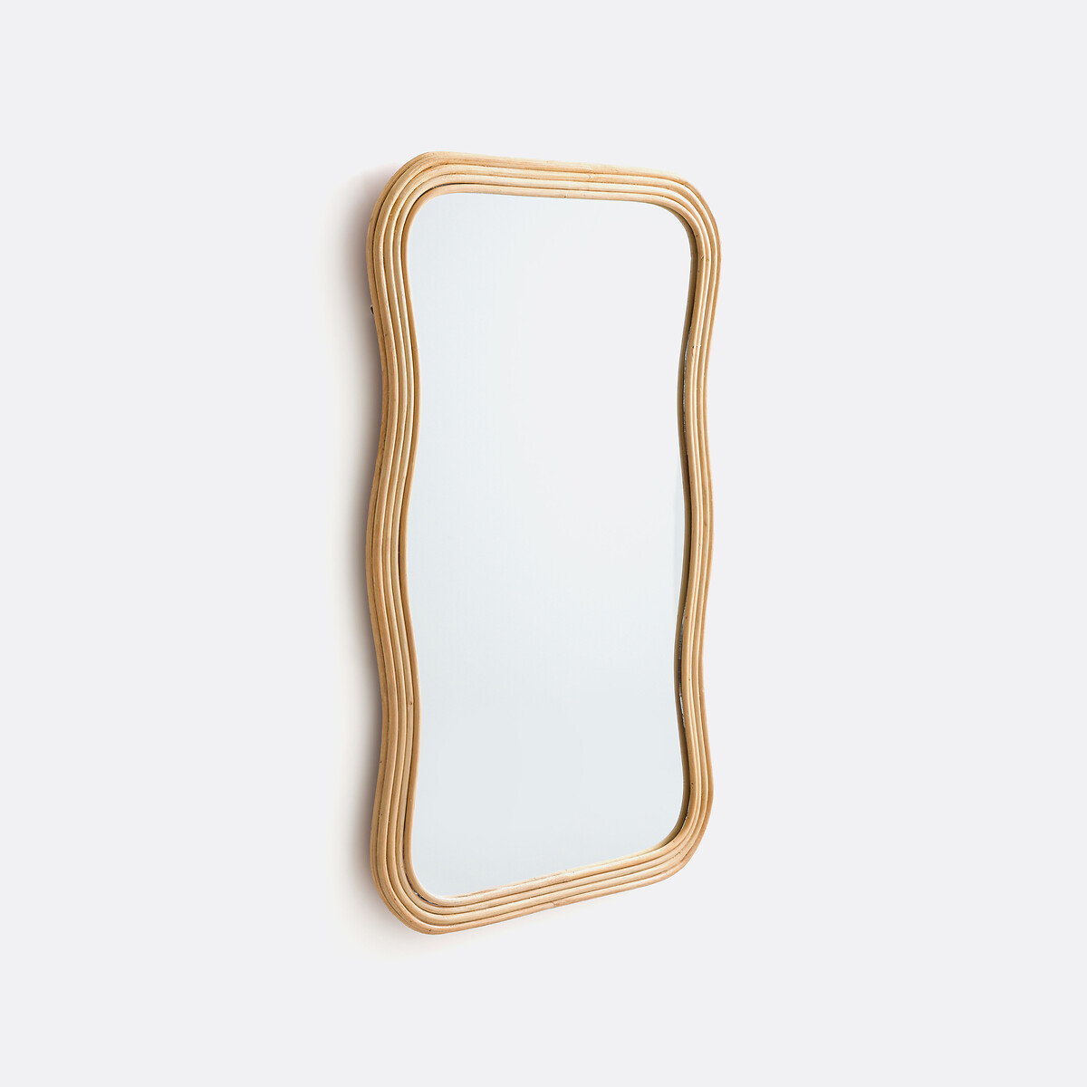 Miroir en rotin H75 cm, Vaguo naturel, LA REDOUTE INTERIEURS