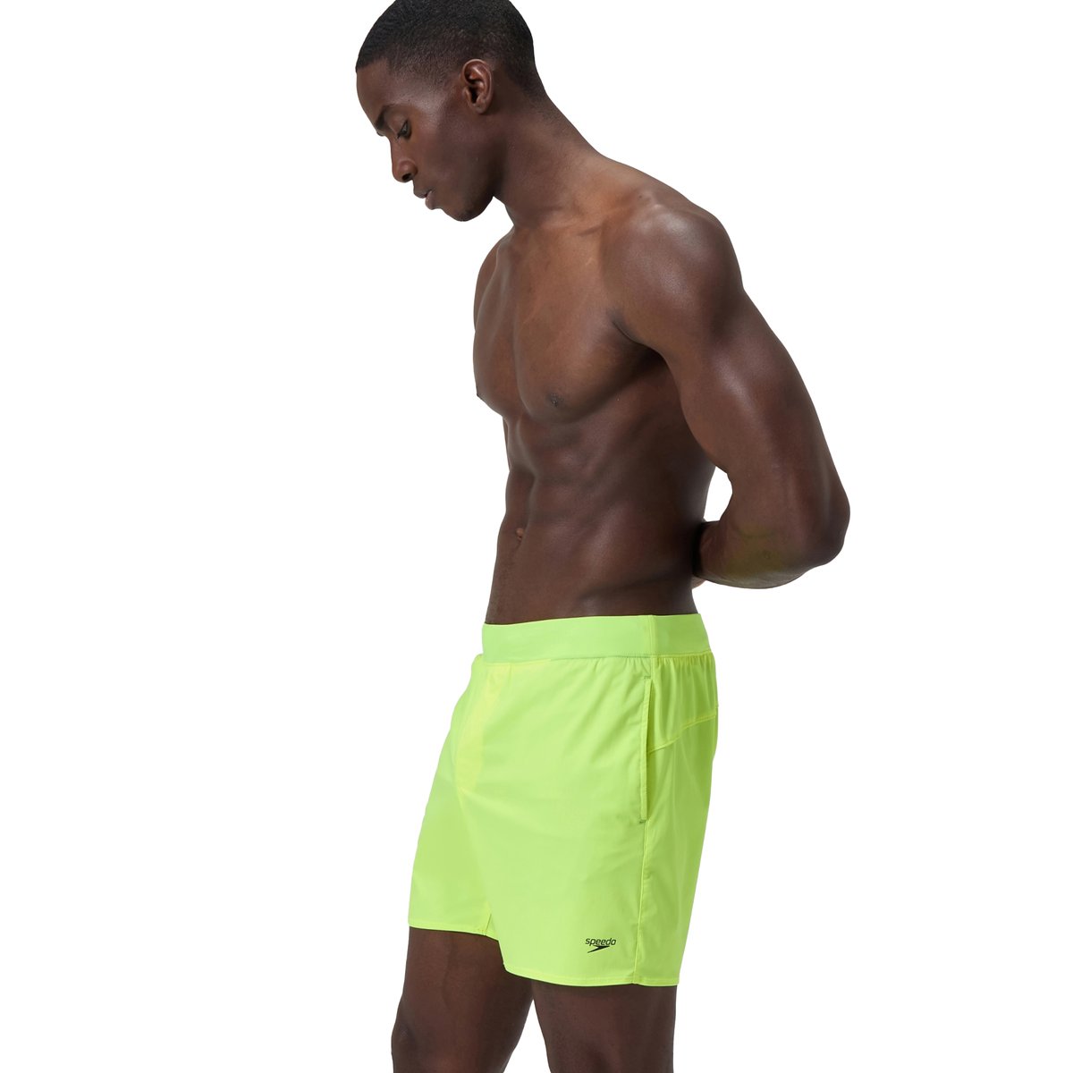 Short de bain uni LOOKOUT jaune, SPEEDO