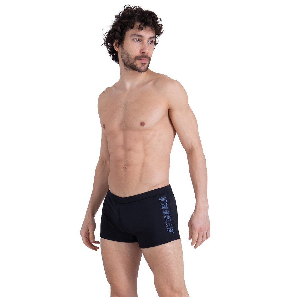 Boxer de bain sport noir, ATHENA