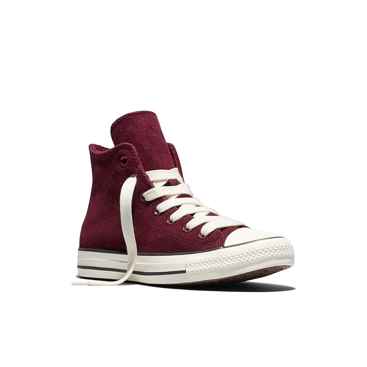 Baskets CHUCK TAYLOR ALL STAR HI SHERPA LACE bordeaux, CONVERSE
