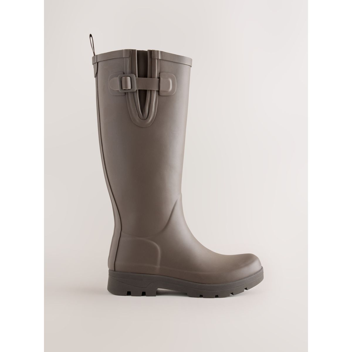 Bottes en caoutchouc à semelle épaisse marron chocolat, NEXT