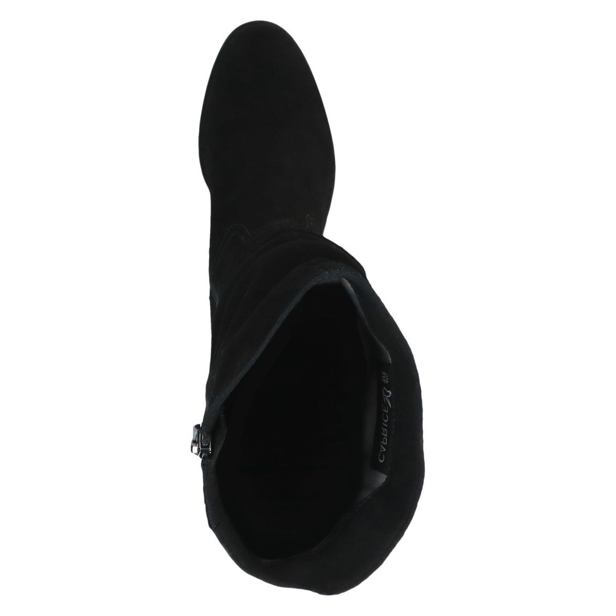 Bottine en cuir noir suède, CAPRICE