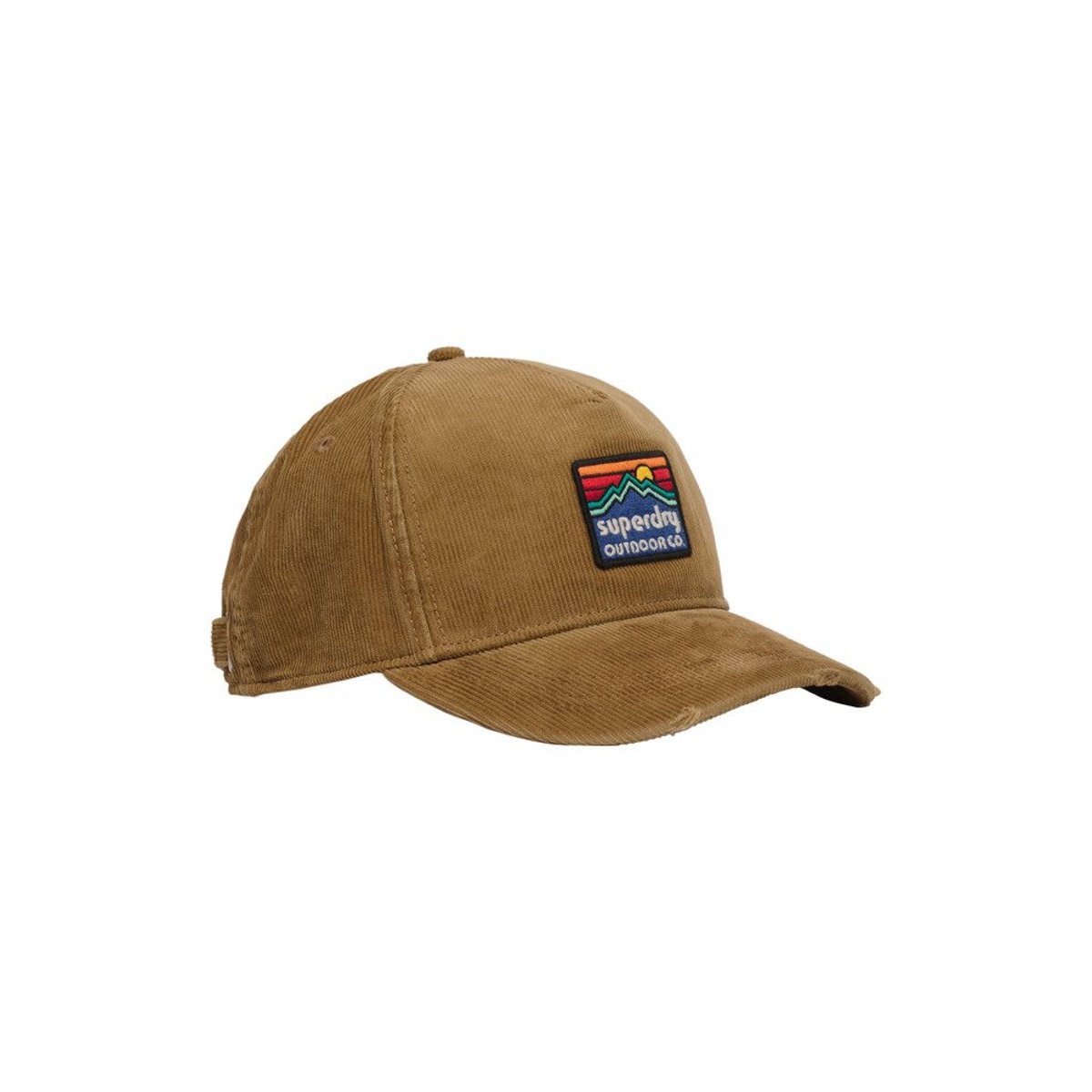 Casquette camionneur en velours à motif velours fauve délavé, SUPERDRY