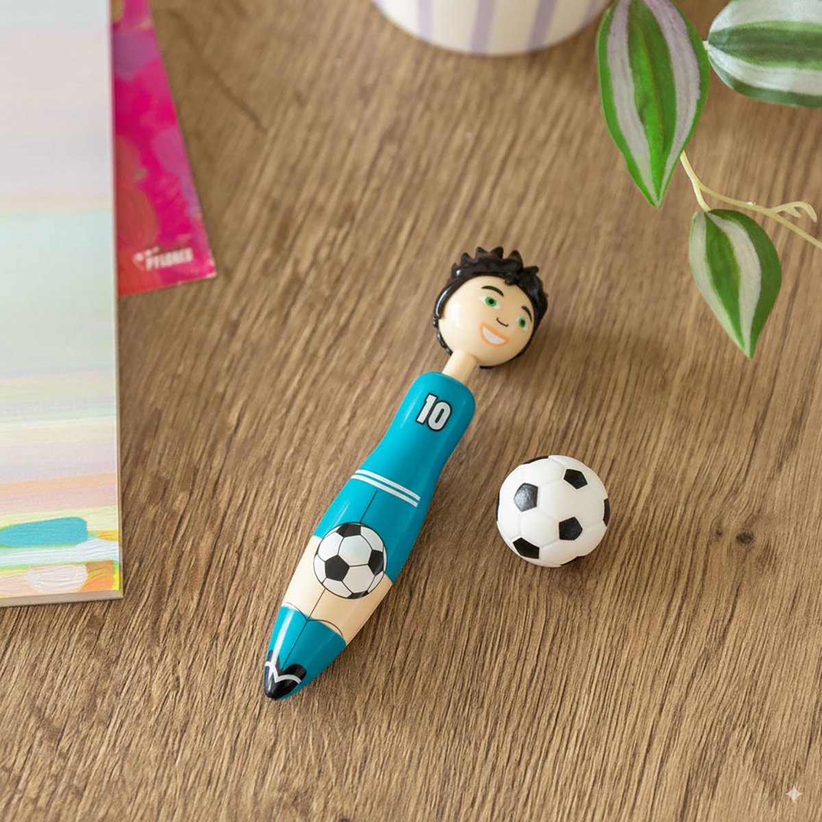 Stylo rétractable Occupation Pen football, PYLONES