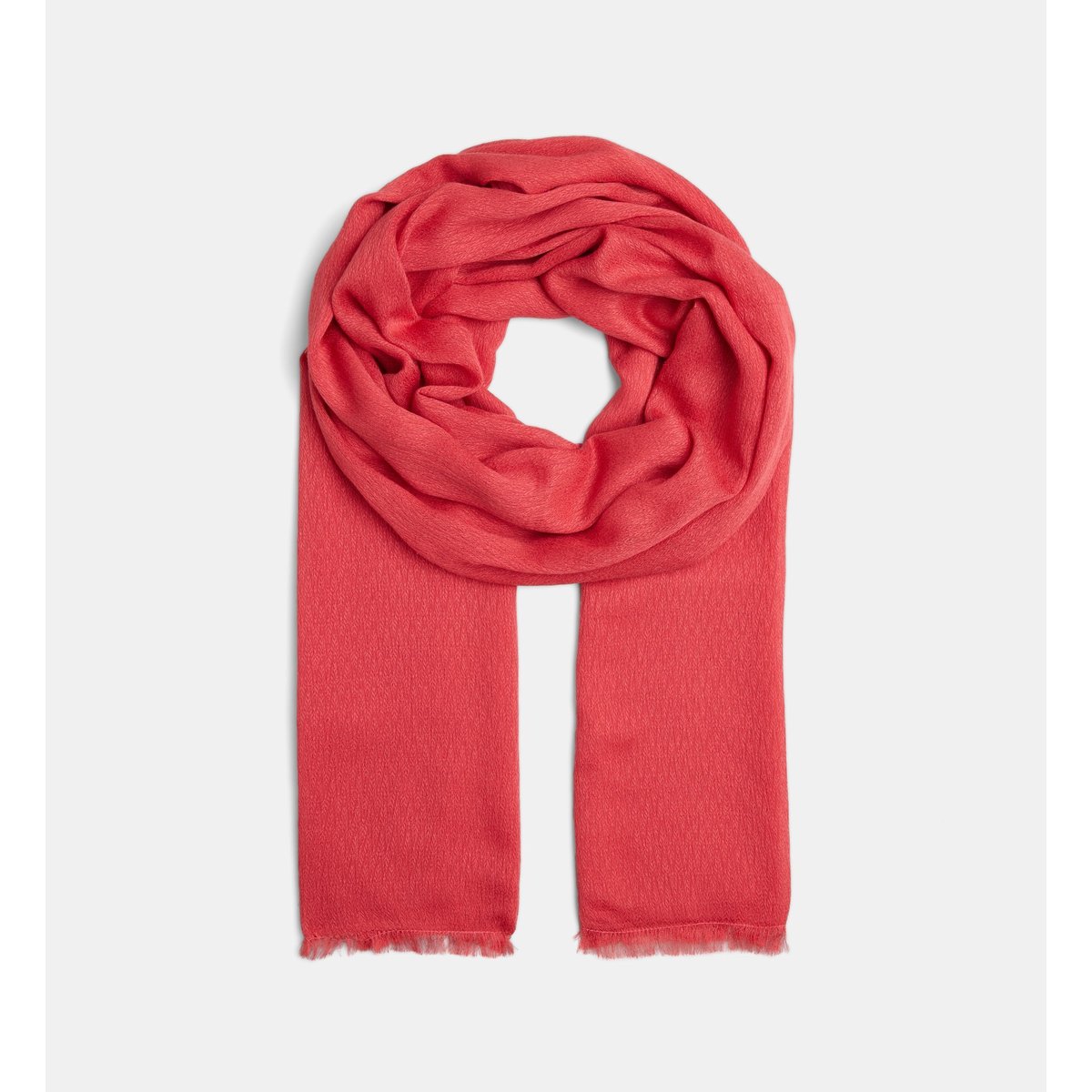 Etole alcesta en viscose et modal rouge, GALERIES LAFAYETTE