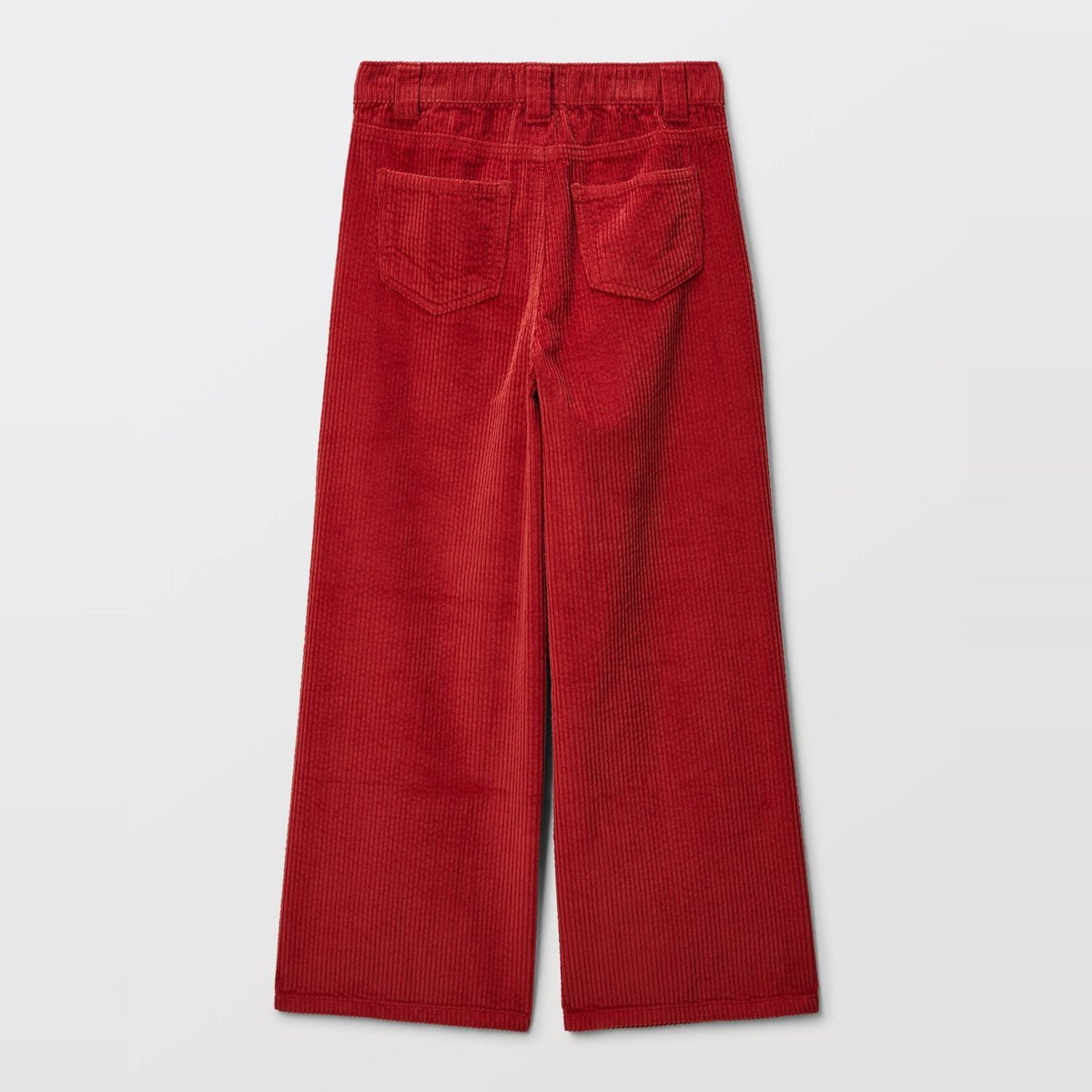 Pantalon effet velours à poches plaquées bonheur, MONOPRIX