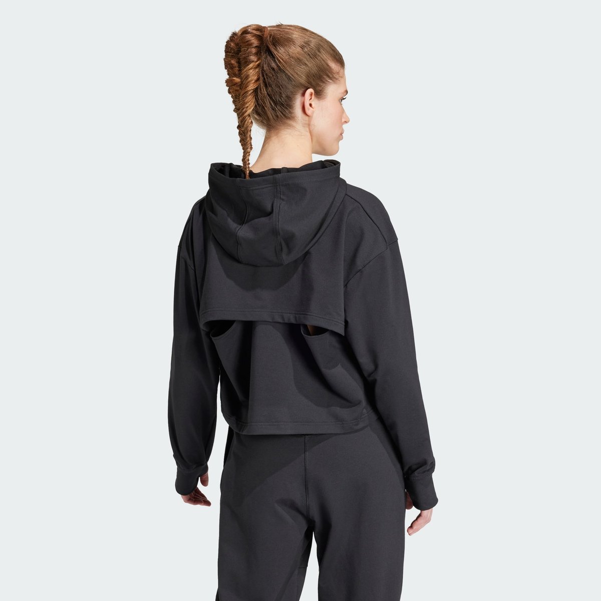 Sweat-shirt à capuche PrimeLift Loose Fit Back-Ventilation black, adidas Performance