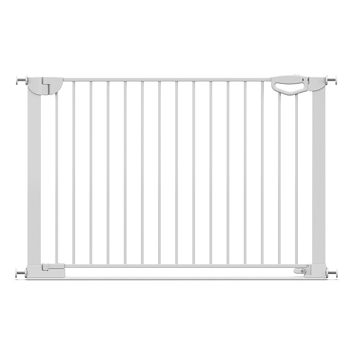 Barrière sécurité Easylock Flatstep 118 cm - 125 cm - Blanc couleur unique, GEUTHER