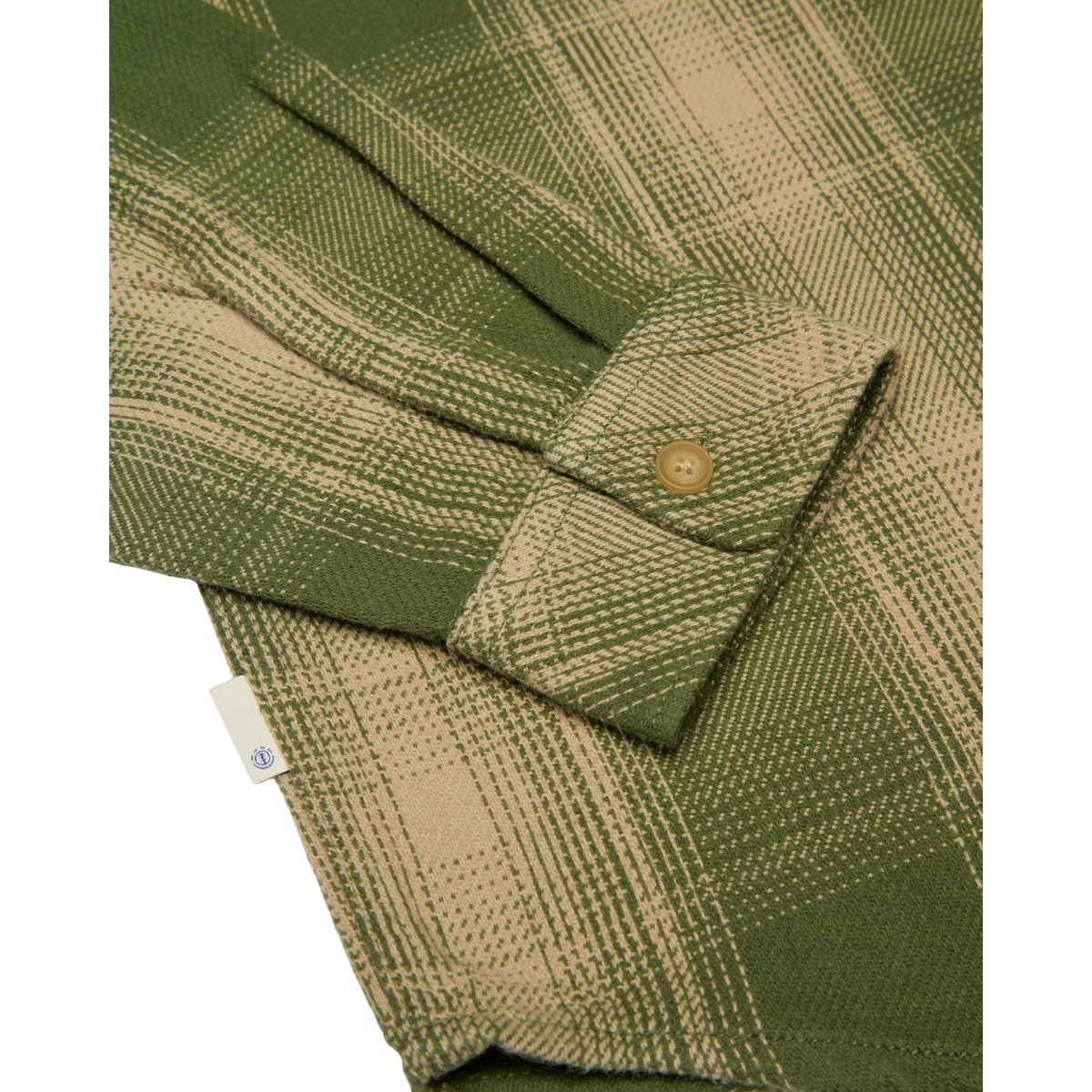 Chemise manches longues HUECO 2PKT MIDWEIGHT vert bronze green/aluminium, ELEMENT