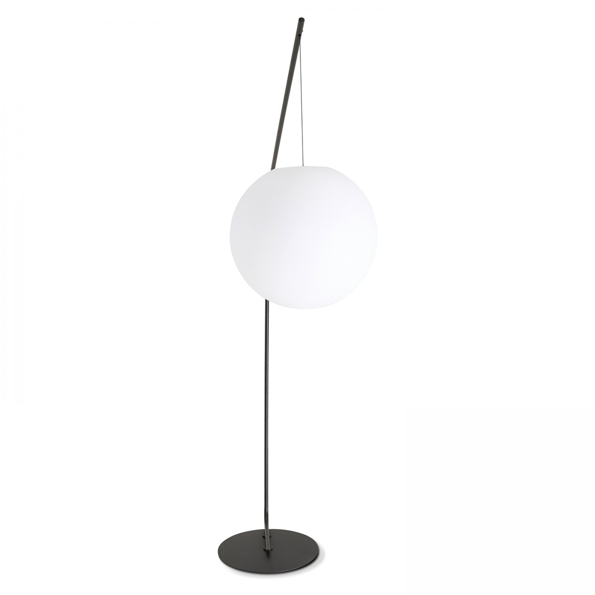 Lampadaire Arche (180 cm) gris, OVIALA
