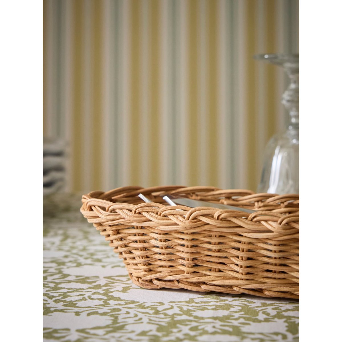 Panier de table en rotin - Taille S beige clair, CYRILLUS