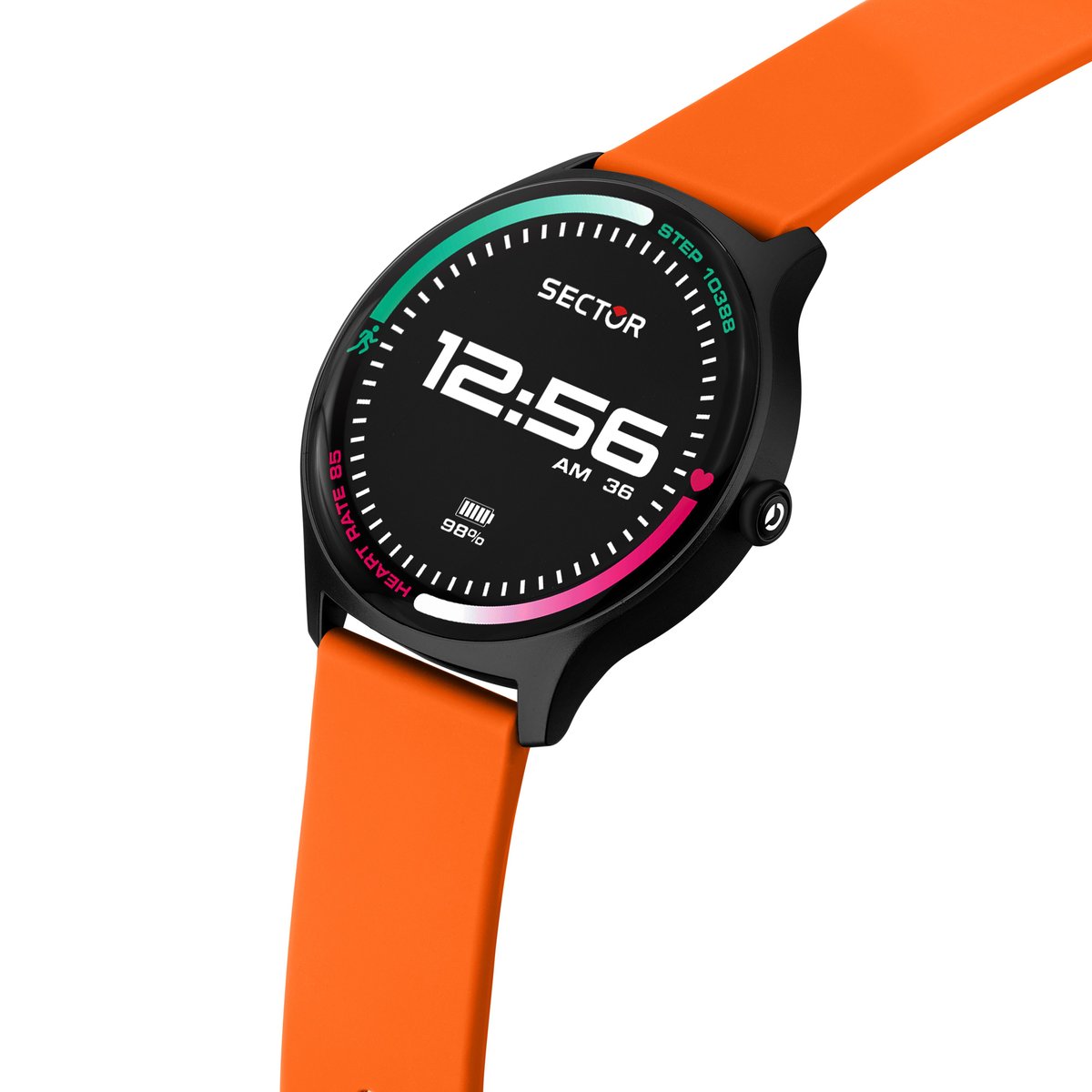 Smartwatch S-06 orange, SECTOR NO LIMITS