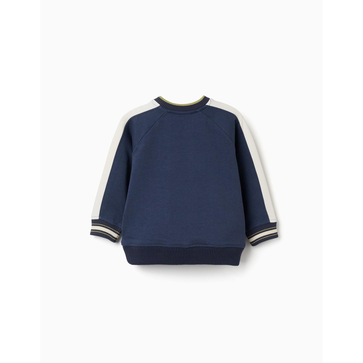 Sweat en coton peigné avec imprimé Clay Horse bleu foncé, ZIPPY