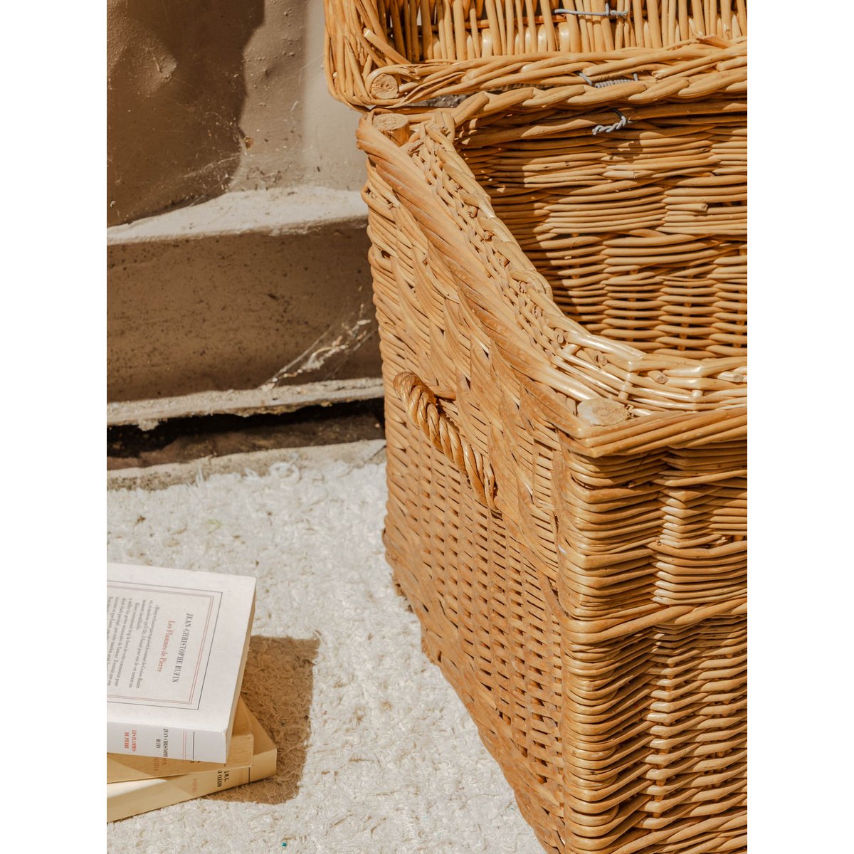 Malle en osier Lucienne N°309 - Bon état beige, DEBONGOUT