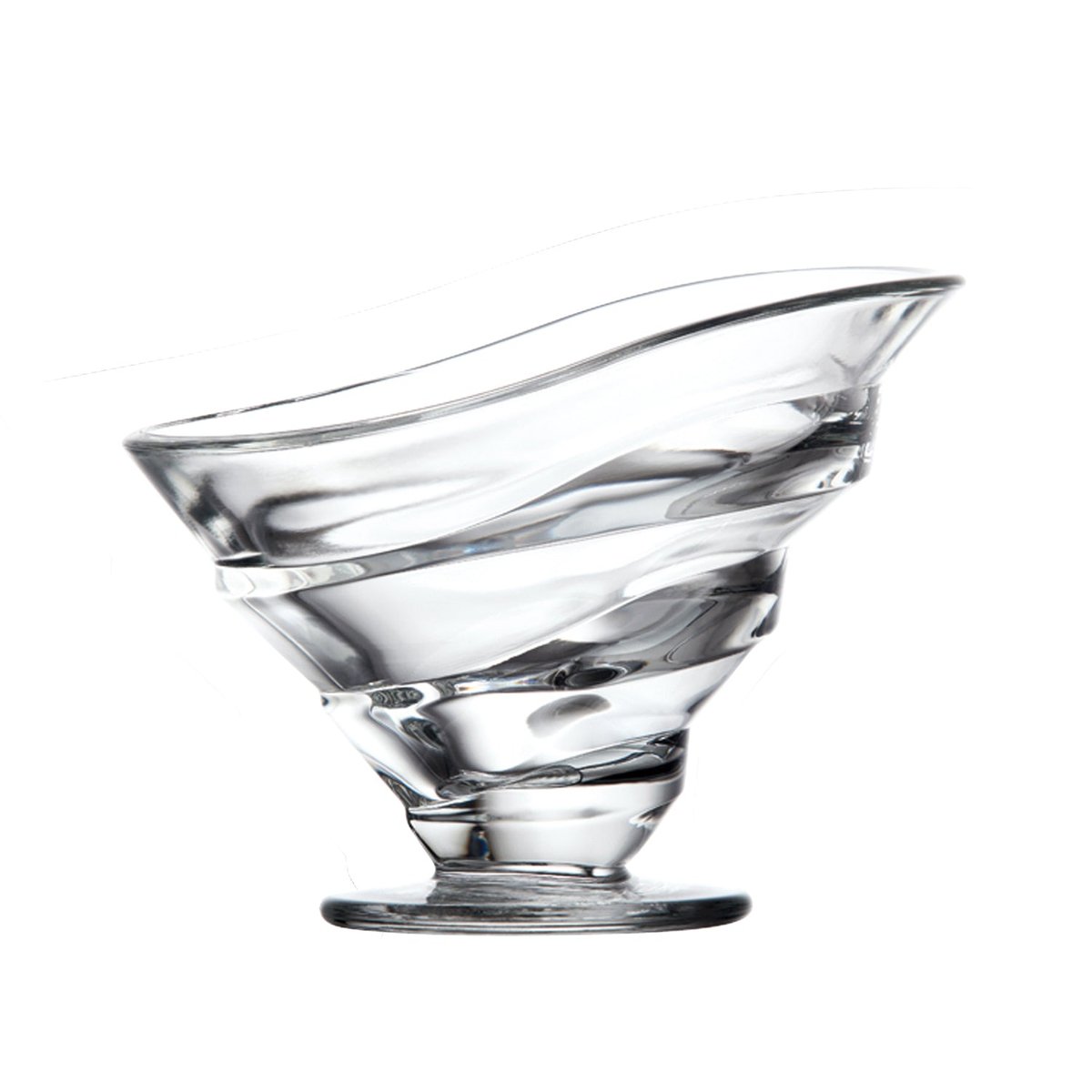 Lot de 6 coupes à dessert, CIRCEE transparent, LA ROCHERE