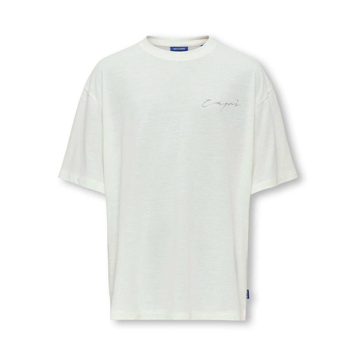 T-Shirt cloud dancer 1, ONLY & SONS JUNIOR