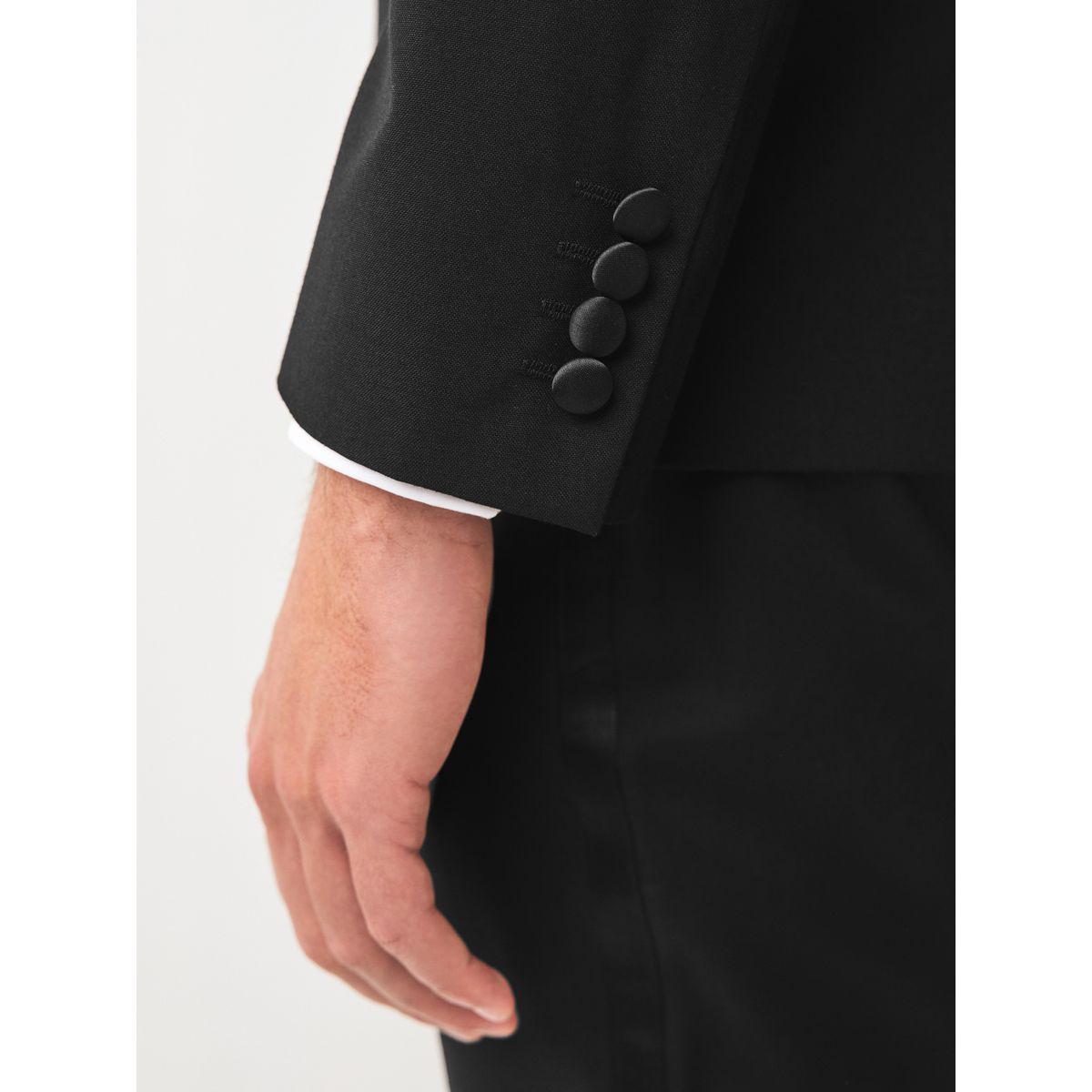 Veste de smoking coupe droite noir, NEXT