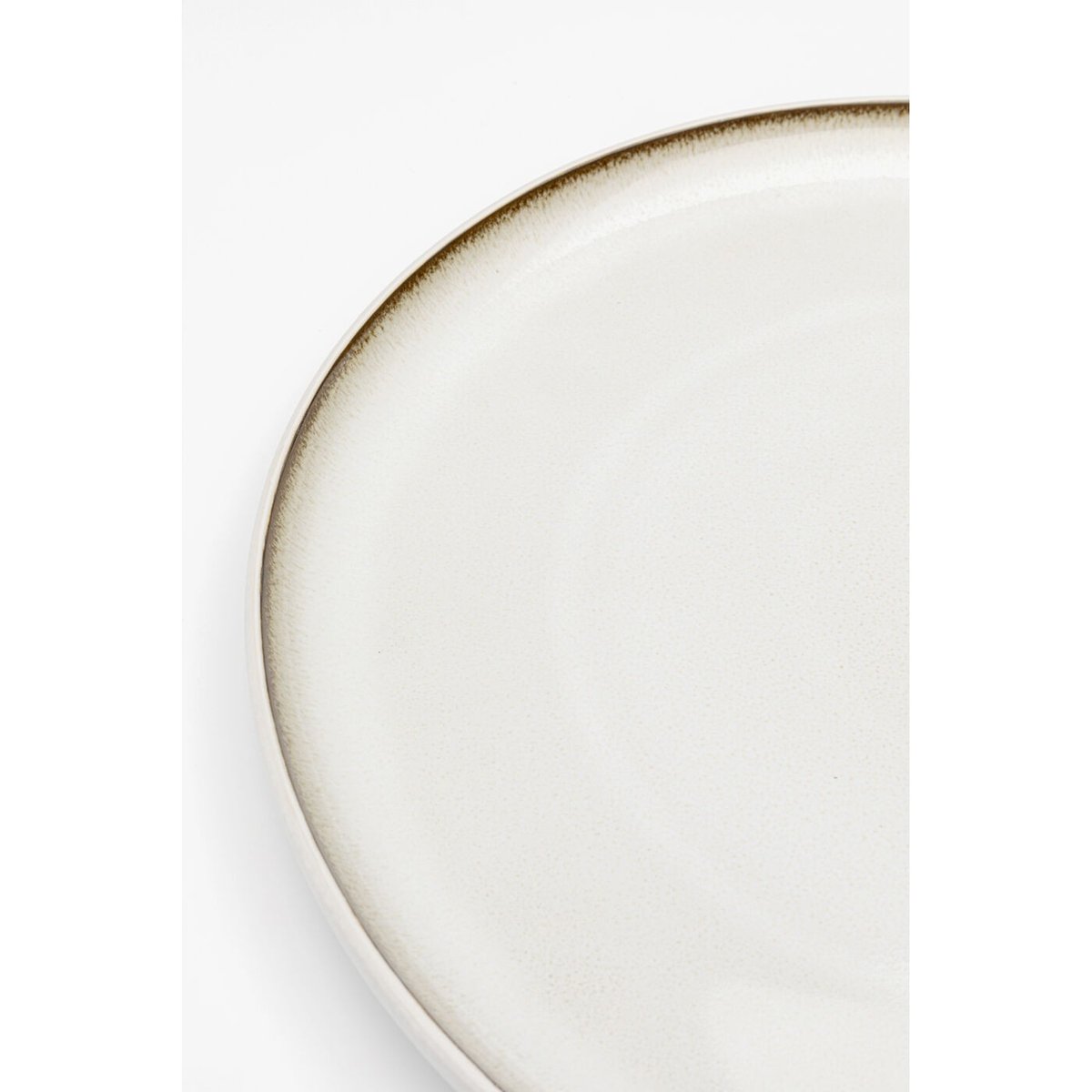 Plat en grès, ELIO blanc, KARE DESIGN