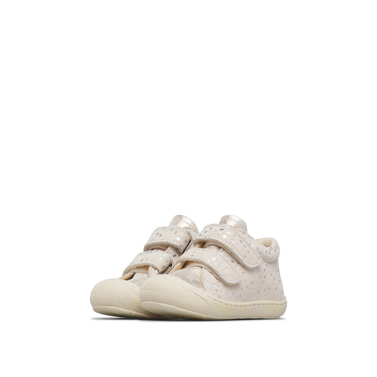 Chaussures premiers pas en suède COCOON VL platine-, NATURINO