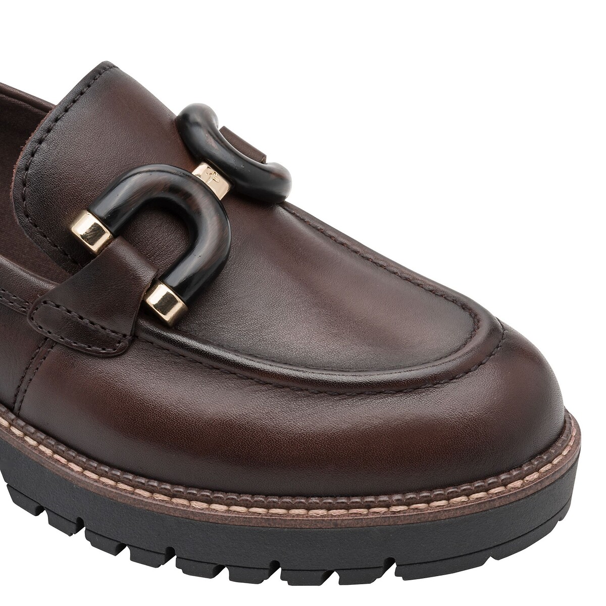 Mokassins, Leder dunkelbraun, TAMARIS