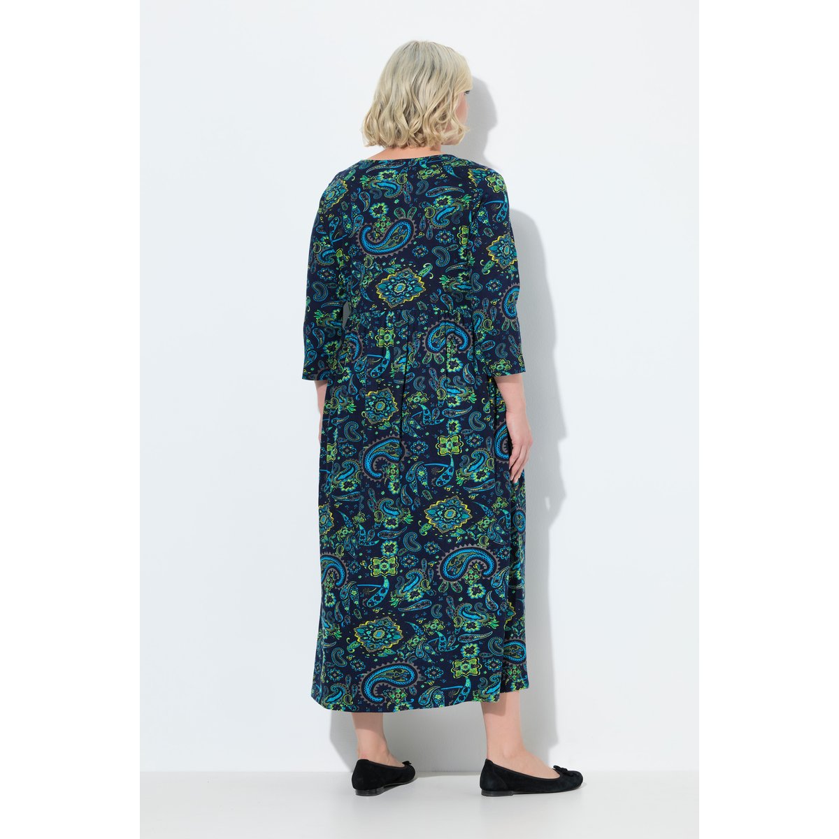 Robe en jersey marine, ULLA POPKEN