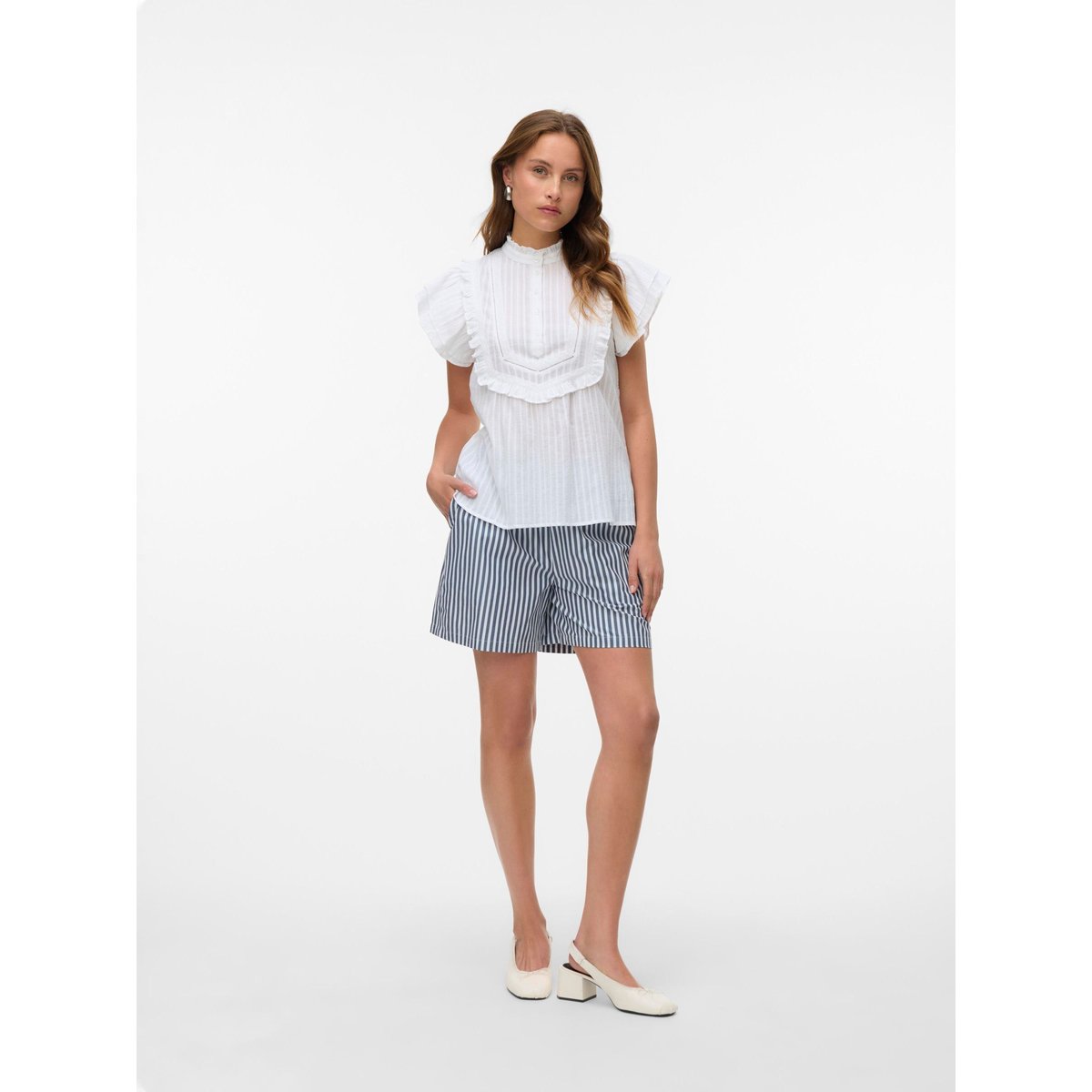 Top bright white 1, VERO MODA