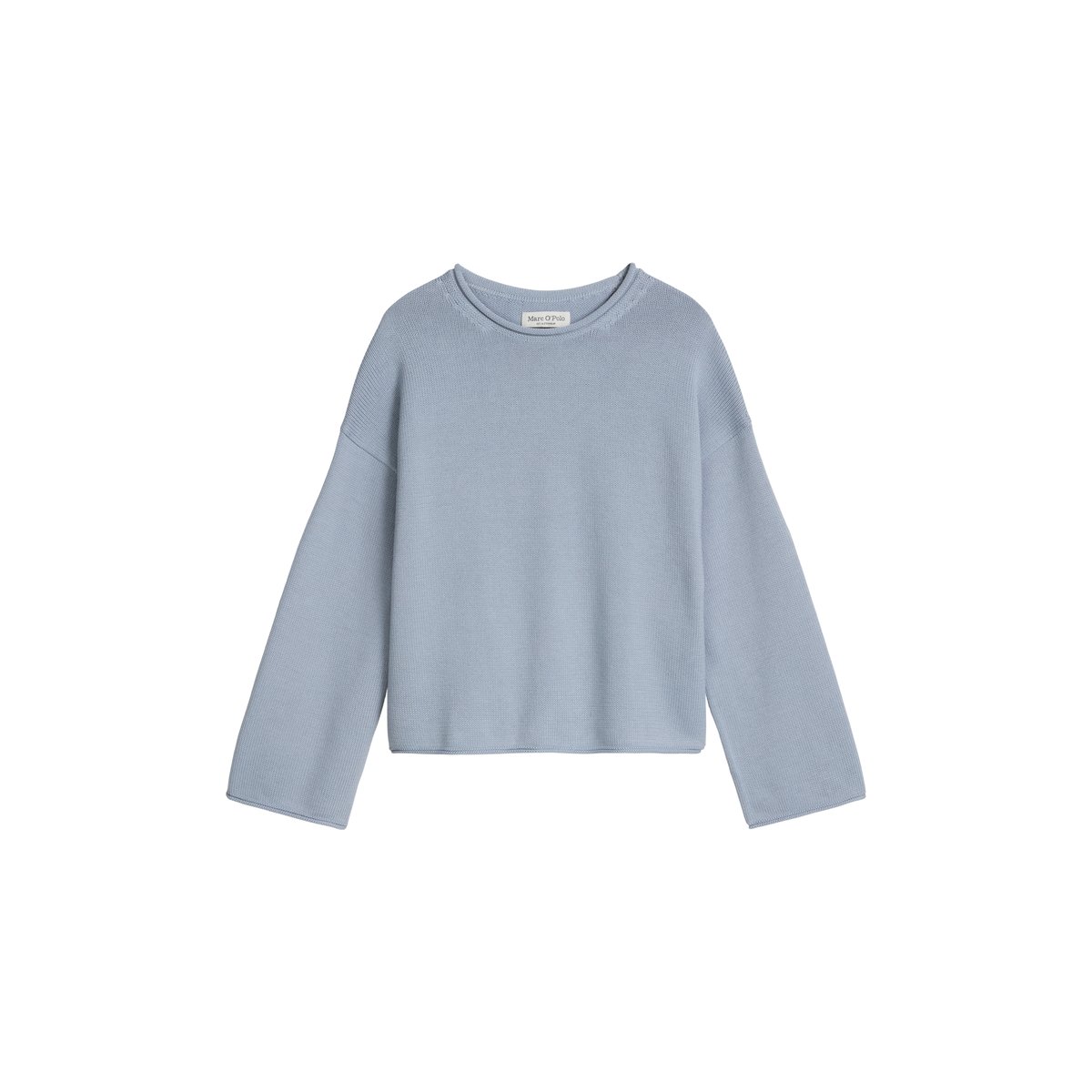 DfC Pullover loose en fil Heavy Cotton gris, MARC O'POLO