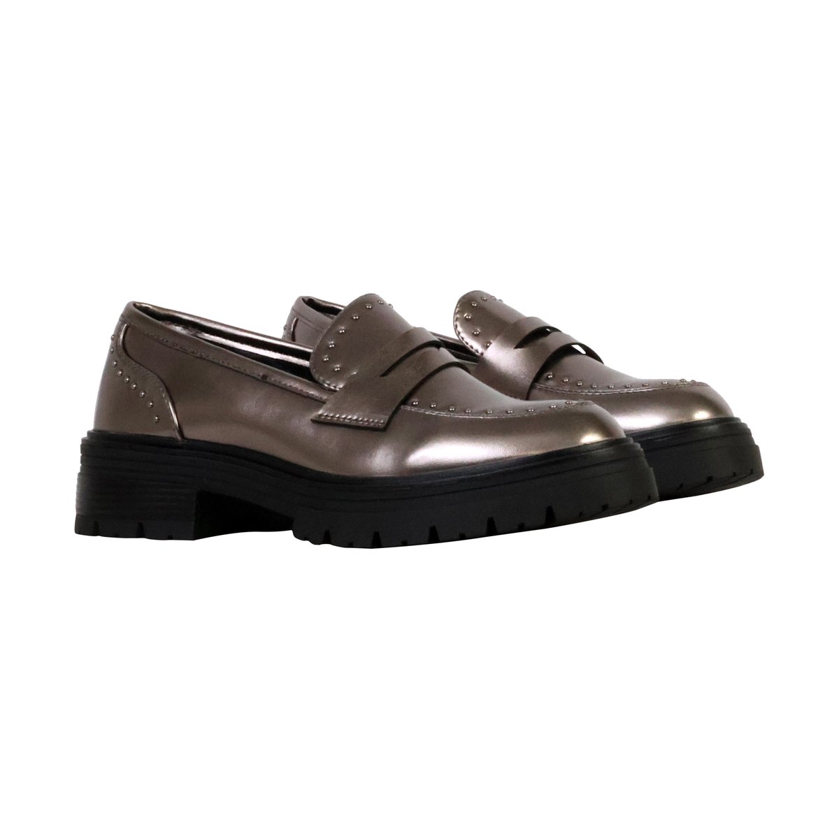 Mocassin à Enfiler pewter, THE DIVINE FACTORY