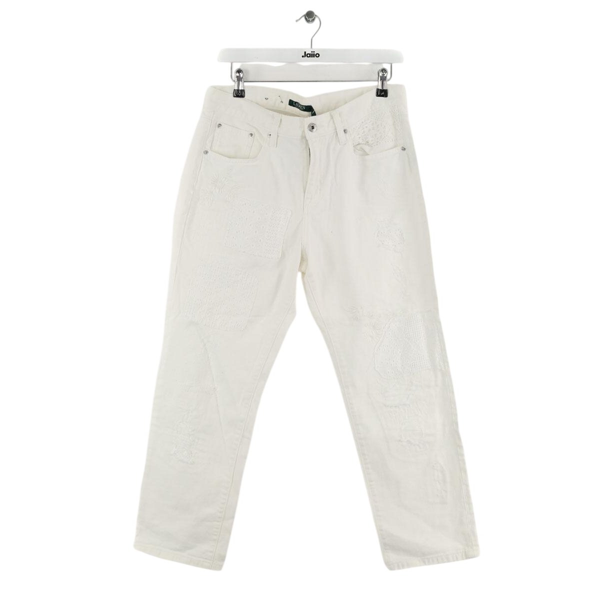 Jean droit - Très Bon État blanc, RALPH LAUREN