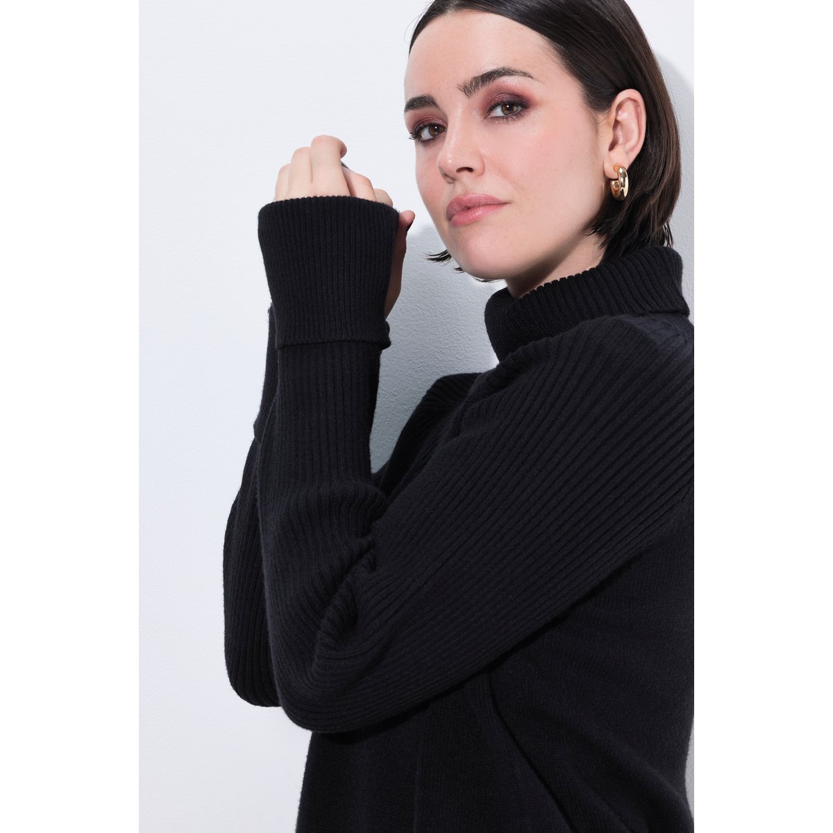 Pull oversize noir, ULLA POPKEN