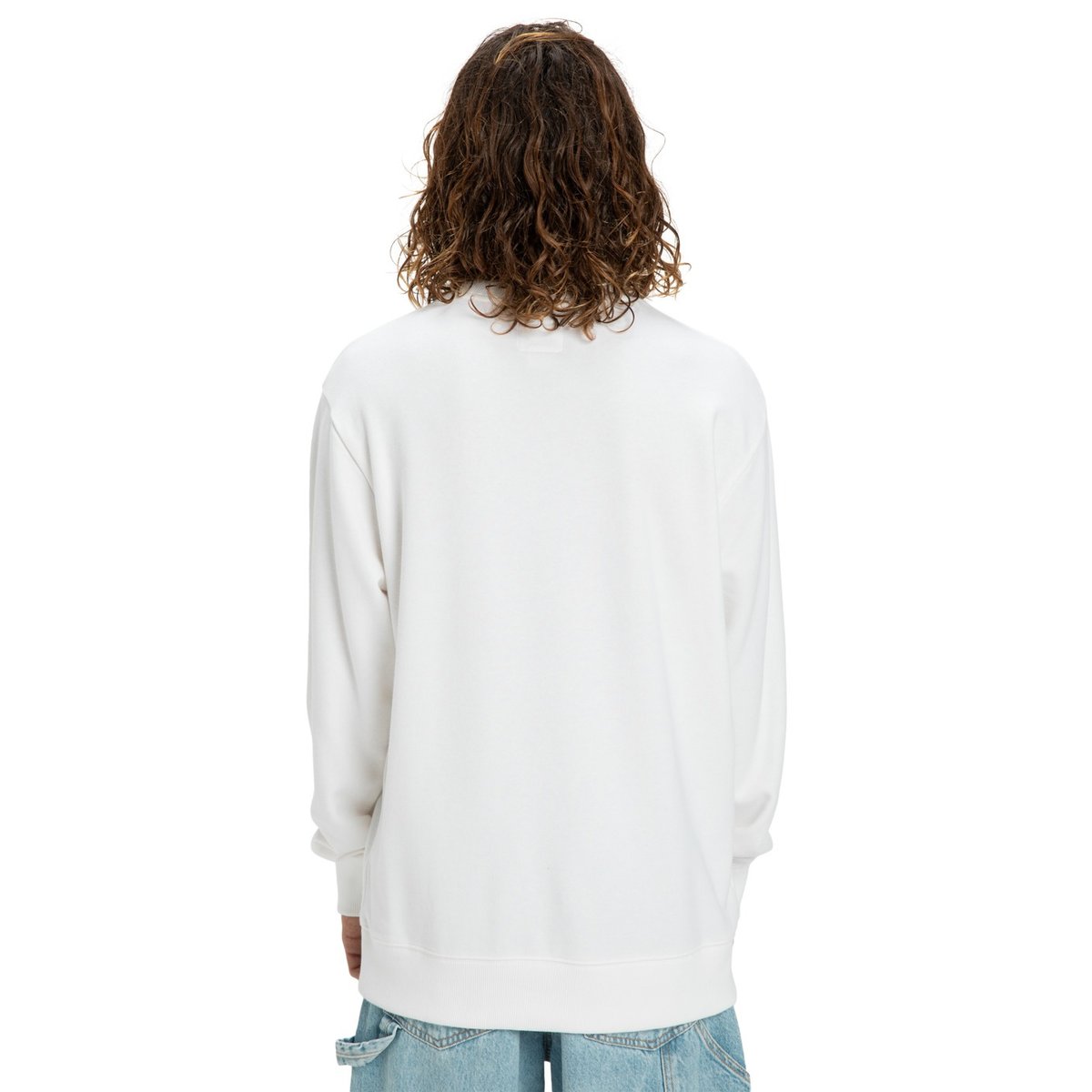 Sweat MANTECA TRIBUTE. blanc white, DC SHOES
