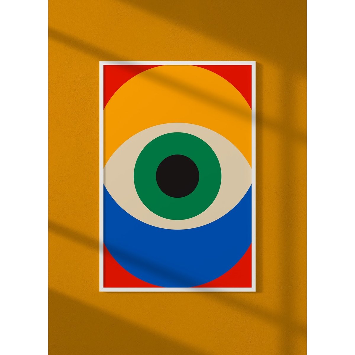 Affiche Bauhaus 24 blanc, L'AFFICHERIE
