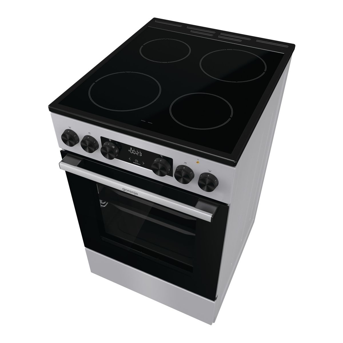 Cuisinière vitrocéramique GEC5C41SG couleur unique, GORENJE