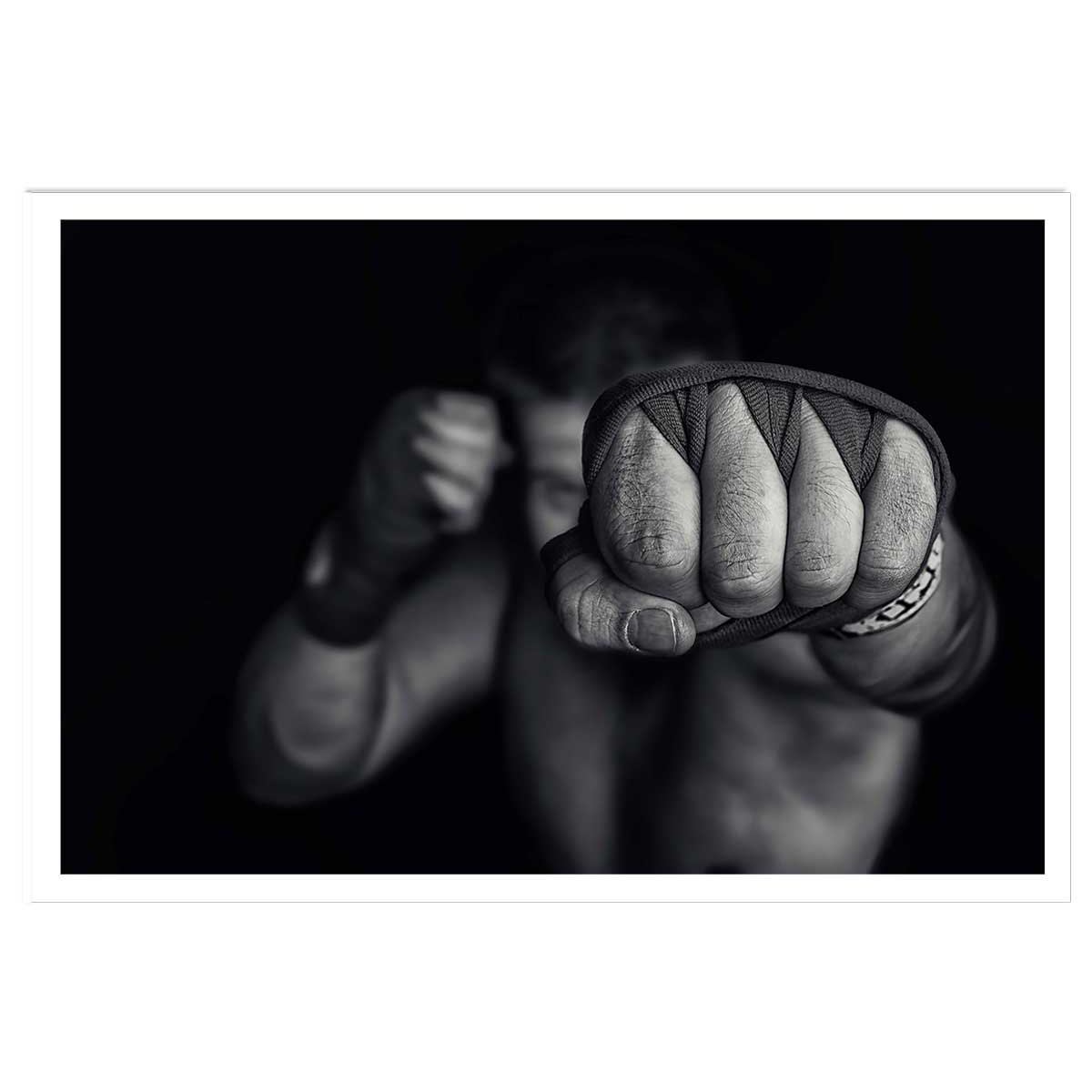 Affiche boxe left wing affiche seule, HEXOA