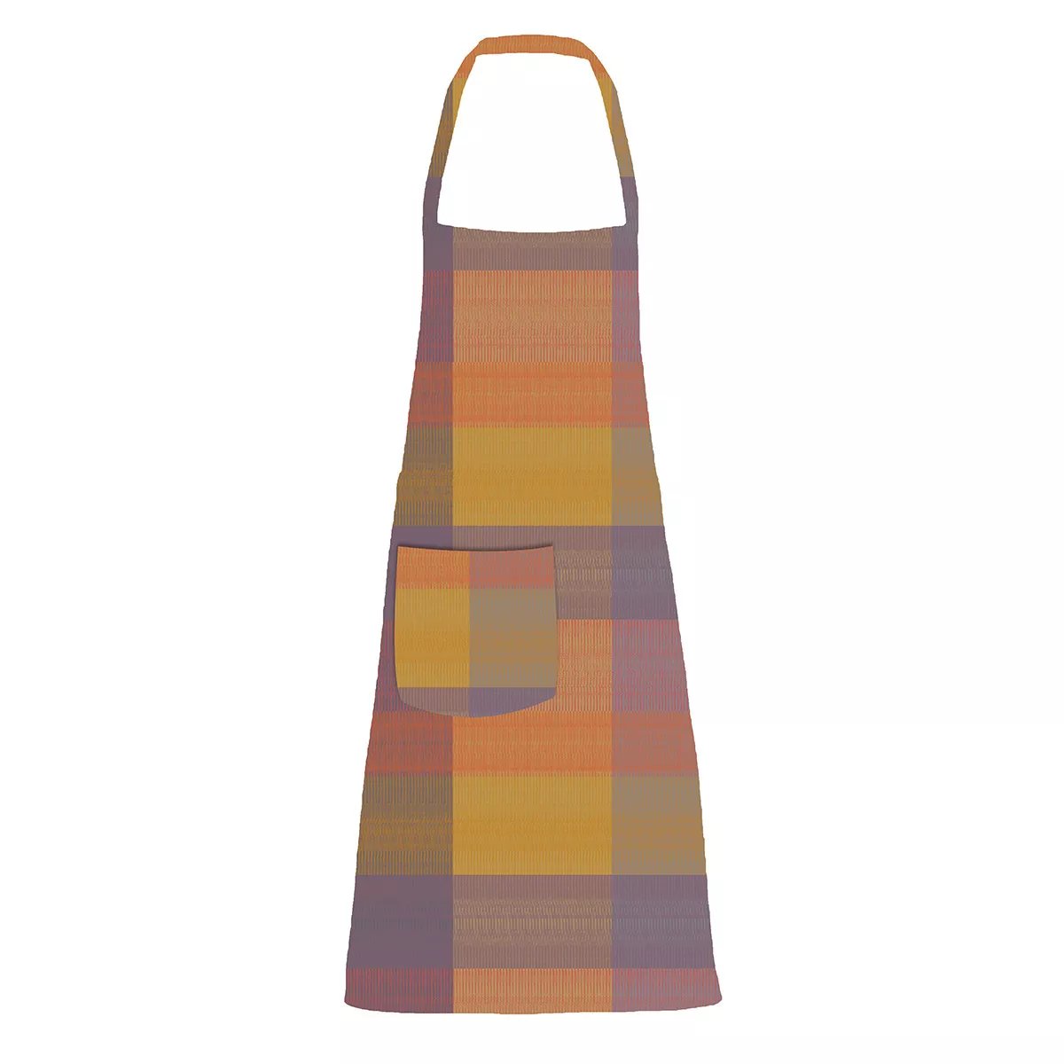 Tablier pur coton enduit MILLE ECOSSAIS velvet, GARNIER THIEBAUT