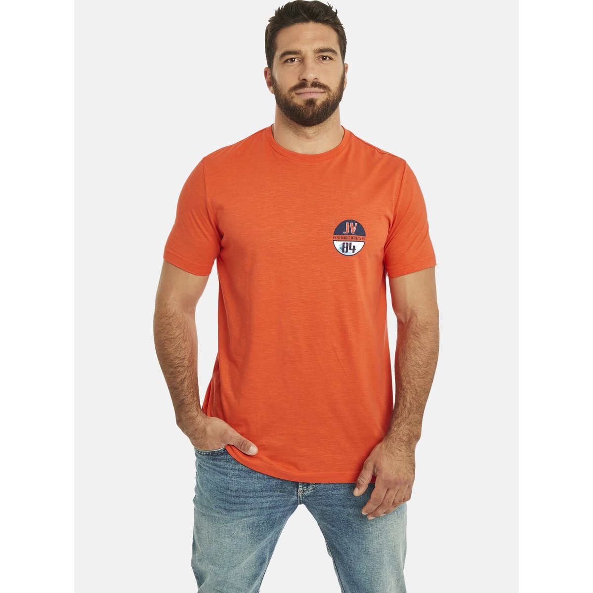 T-shirt GARMANN orange, JAN VANDERSTORM