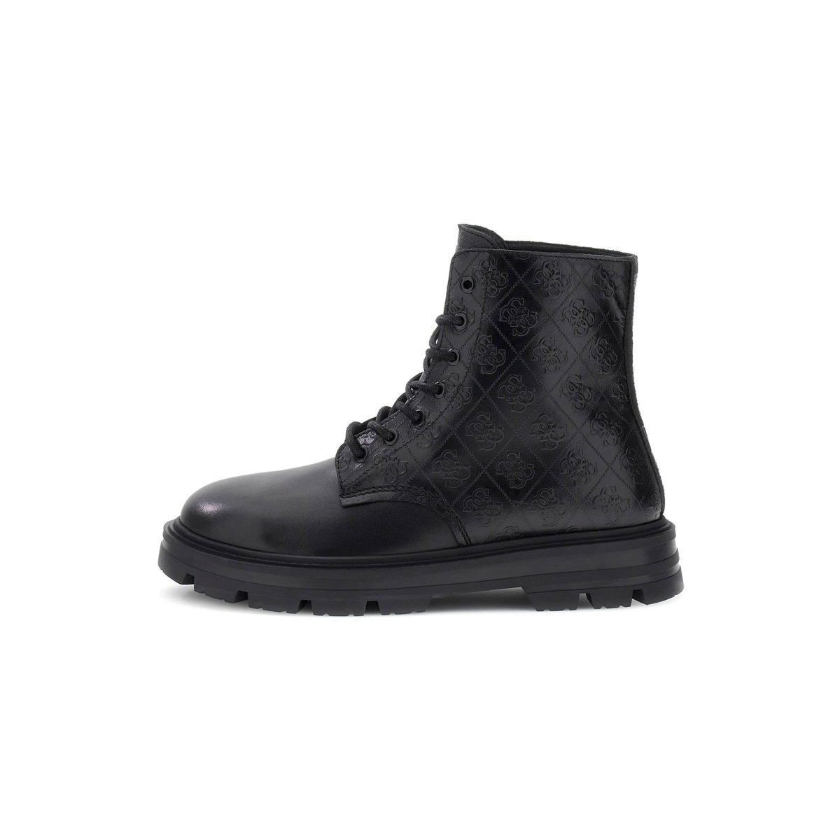 Rangers Garda Cuir Véritable noir, GUESS