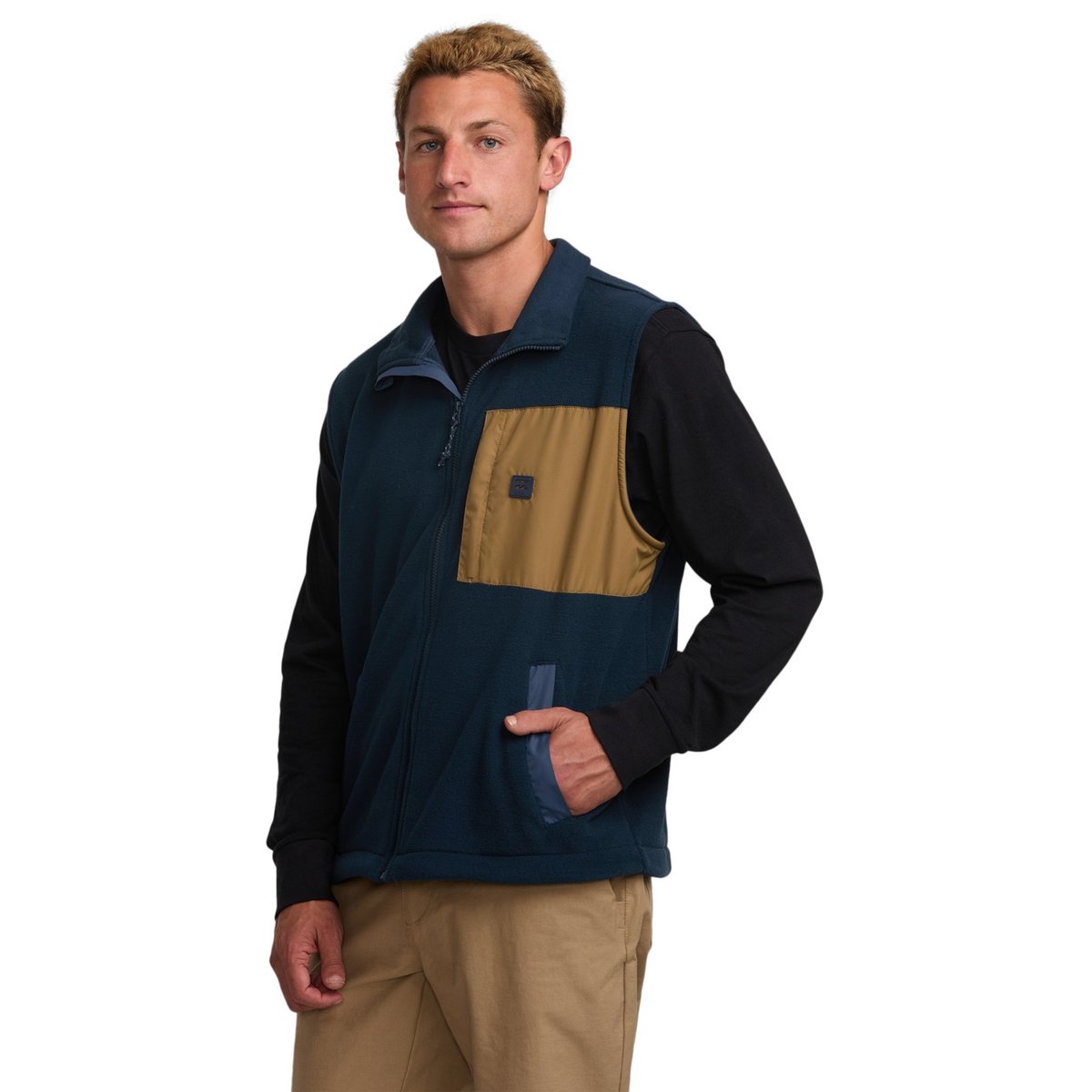 Veste sans manches zippée BOUNDARY LITE bleu navy, BILLABONG