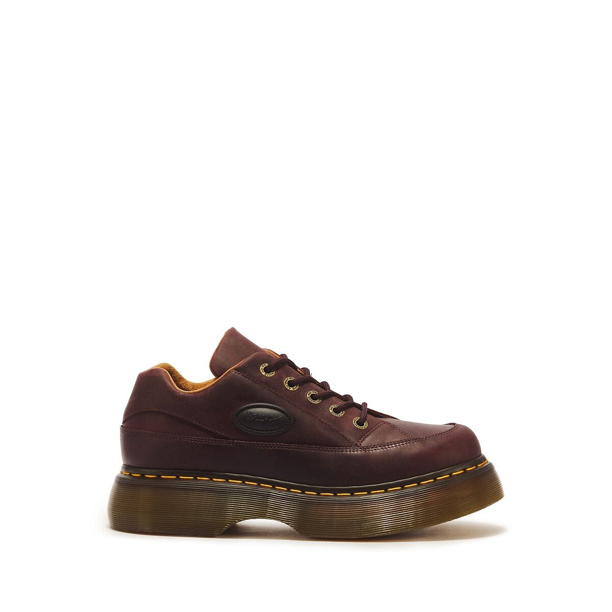 Derby in pelle, Buzz Crazy Horse rosso scuro, DR. MARTENS