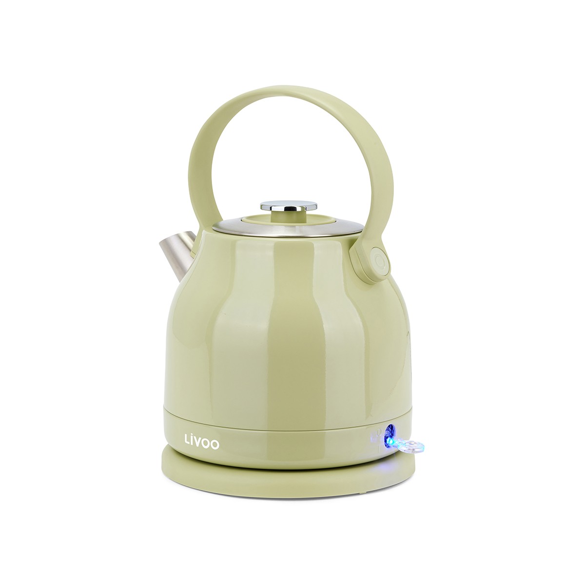 Bouilloire rétro 1,5 L noir, LIVOO