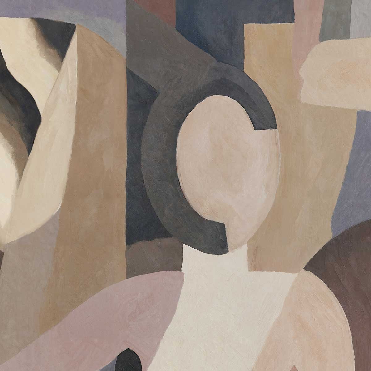 Papier peint Harmonie des Muses bleu, HEXOA