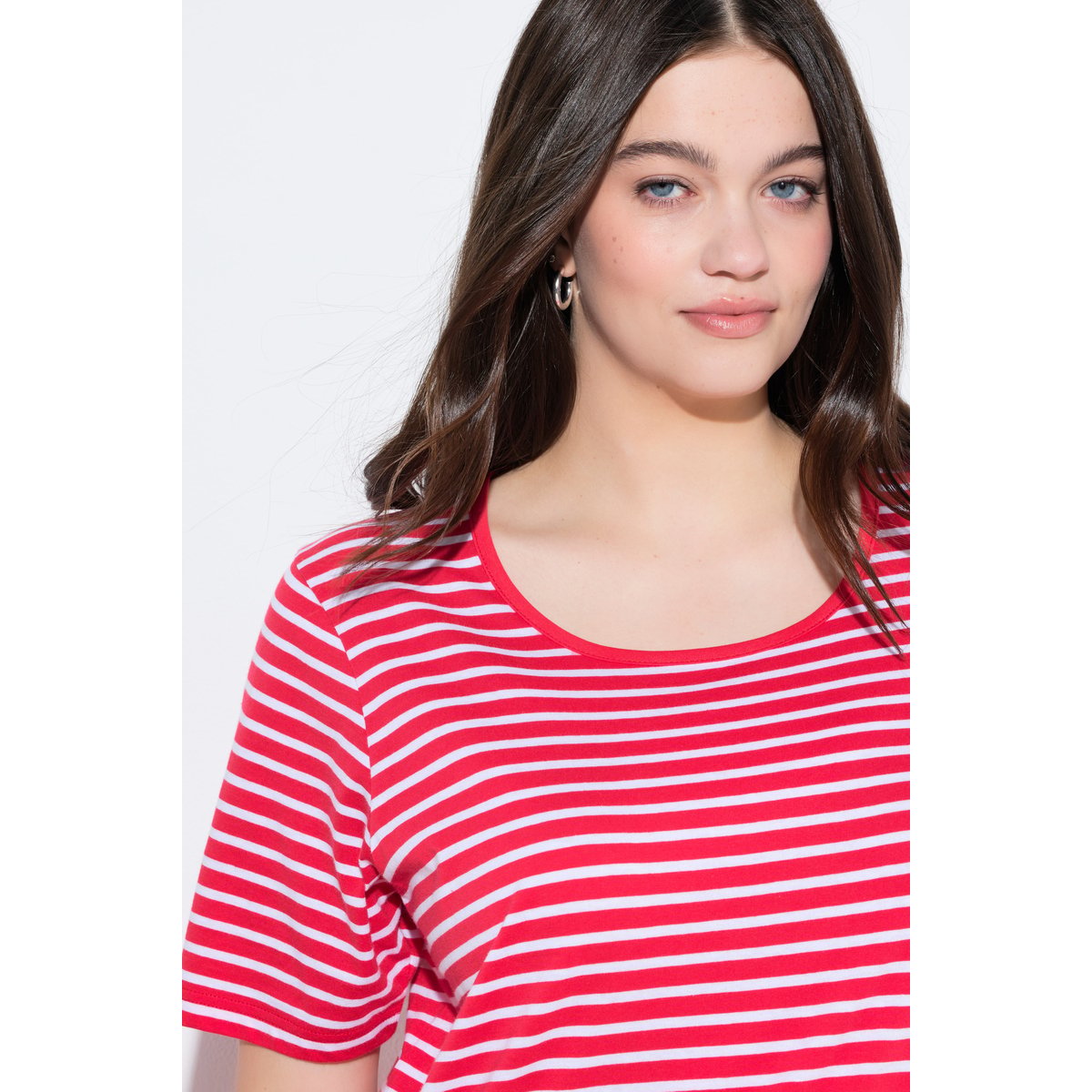 Pyjama 2 pièces en coton bio rouge fuschsia, ULLA POPKEN